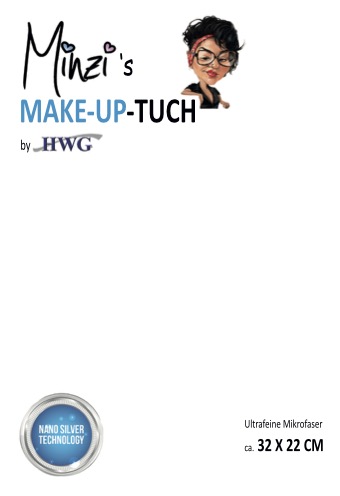 Make-Up-Tuch 32cm - 22cm